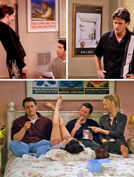 Кенгуру боксер плакат в сериале друзья