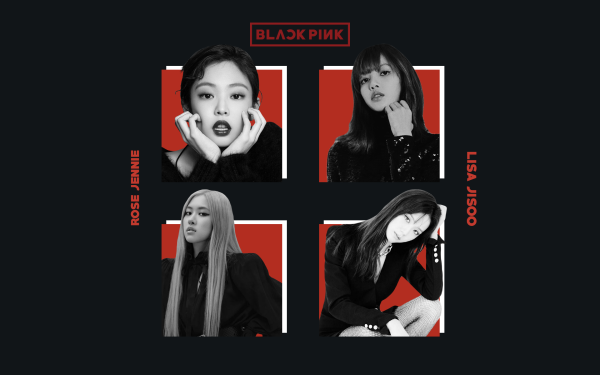 Группа BLACKPINK постеры