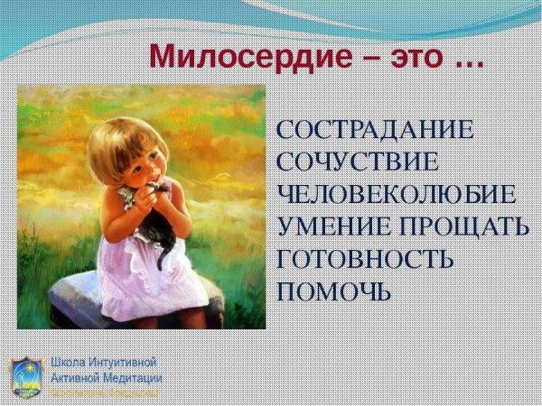 Человеколюбие Милосердие гуманность