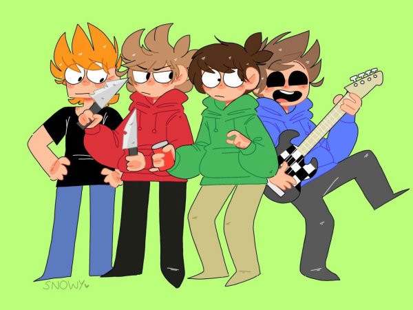 Торд том ЭДД И Мэтт из Eddsworld
