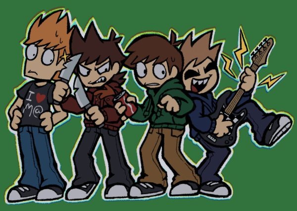 Eddsworld зимний Мэтт