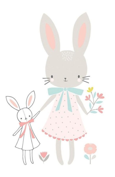 Зайчик иллюстрация