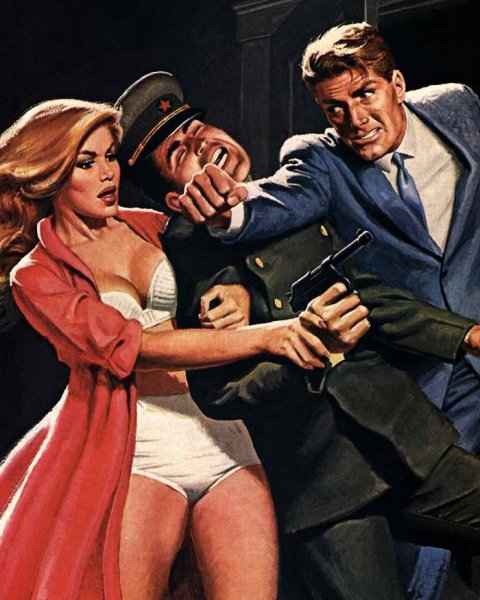 Постеры в стиле 50-х