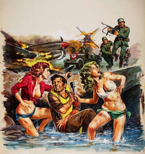 Пин ап художник Валерий Барыкин