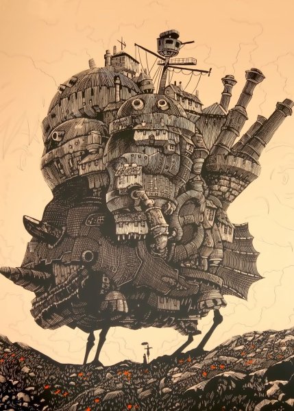 Аниме Хаяо Миядзаки Ходячий