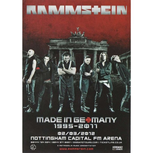 Rammstein Постер