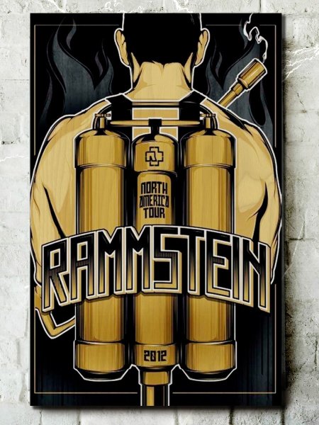 Rammstein Постер
