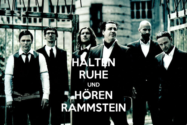 Рамштайн плакат