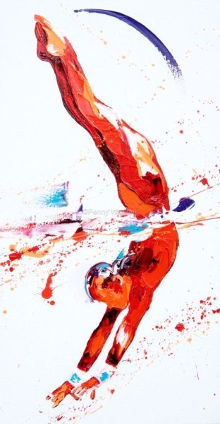 Арт на тему спорт