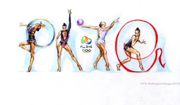 Тренер по художественной гимнастике рисунок