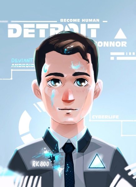 Коннор Детройт Постер