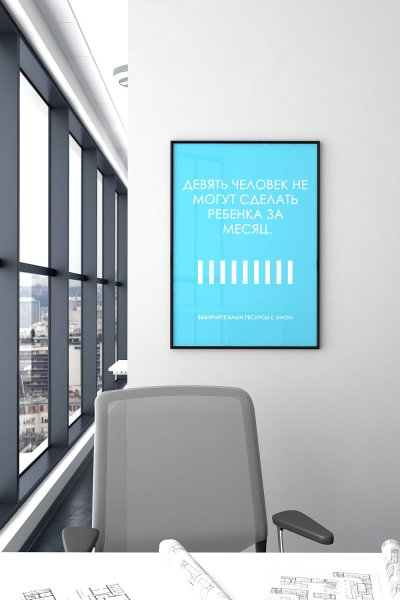 Мотивирующие постеры для интерьера