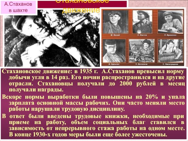 Индустриализация СССР В 30-Е годы