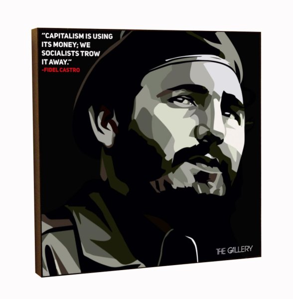 Фидель Кастро поп арт