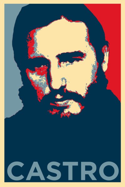 Фидель Кастро Постер
