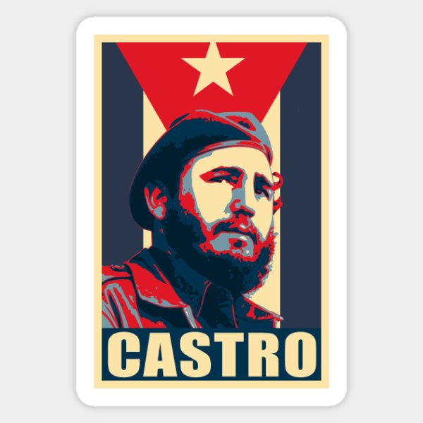 Фидель Кастро арт