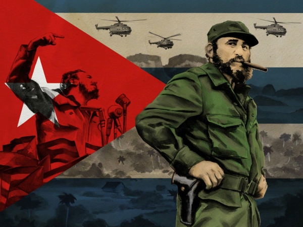 Фидель Кастро картина