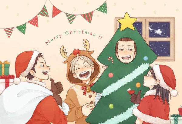 Аниме Мерри Кристмас