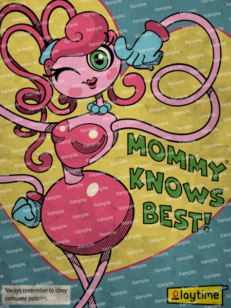 Плакаты из Poppy Playtime