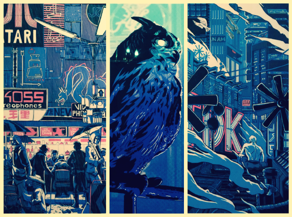 Бегущий по лезвию тату