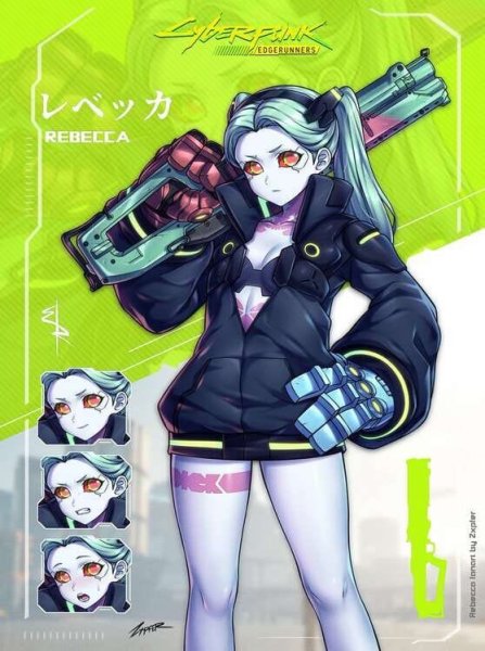 Ребекка Cyberpunk Edgerunners