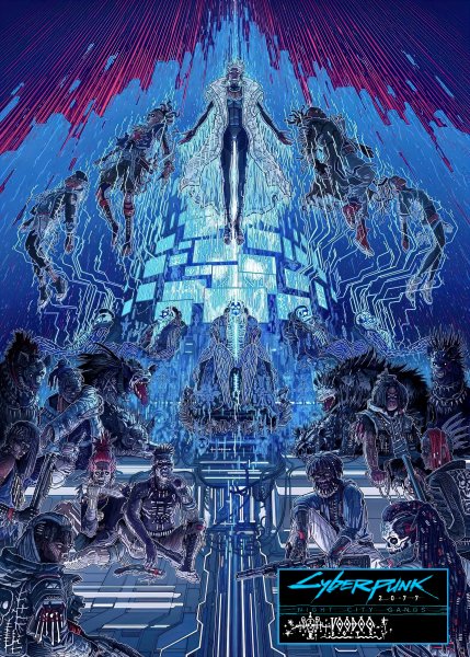 Найт Сити киберпанк 2020