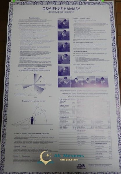 Обучающий коврик для намаза