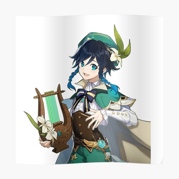 Стикеры Венти Genshin Impact