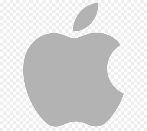 Логотип Apple без фона белый