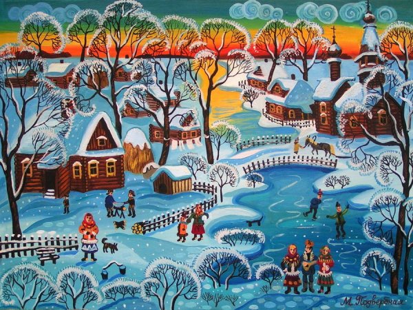 Мария Подвербная художник картины