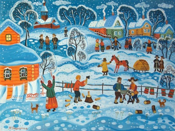 Подвербная Мария картины