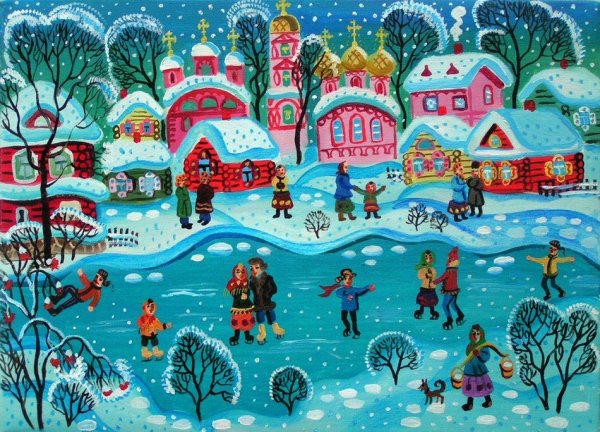 Подвербная Мария картины