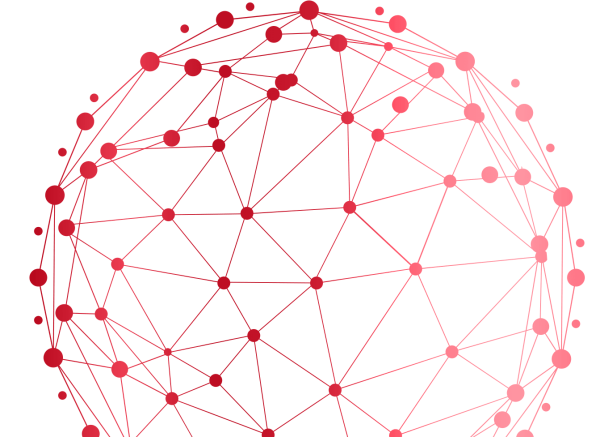 Нейронная сеть на прозрачном фоне