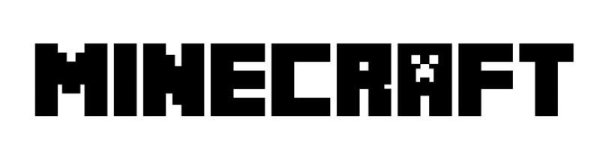 Майнкрафт надпись вектор
