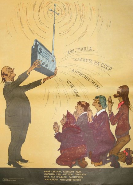 Советские плакаты про Телевидение