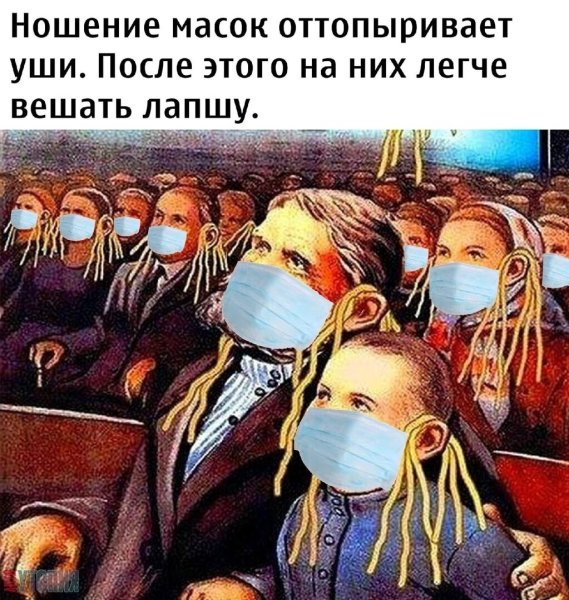 Лапши на уши навешал