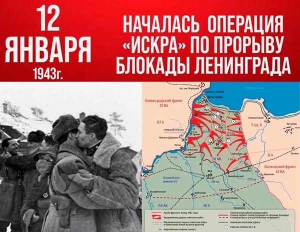 Прорыв блокады Ленинграда операция Искра
