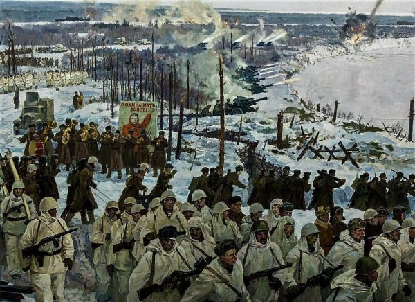 Январь 1943 прорыв блокады Ленинграда