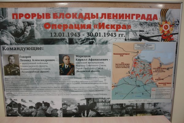 12 Января 1943 года началась операция Искра