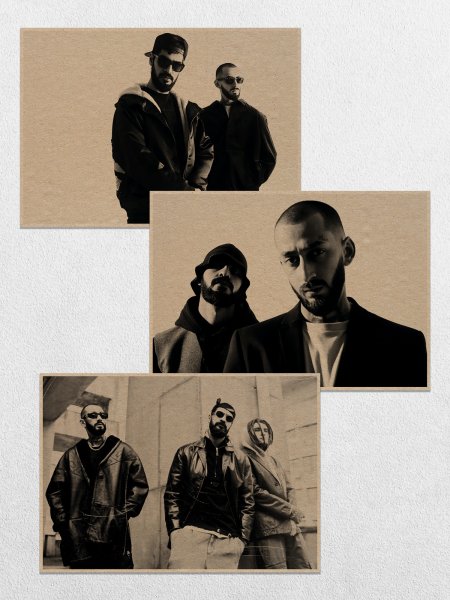 Плакаты с мияги и Энди