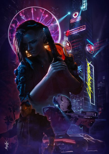 Cyberpunk 2077 Постер