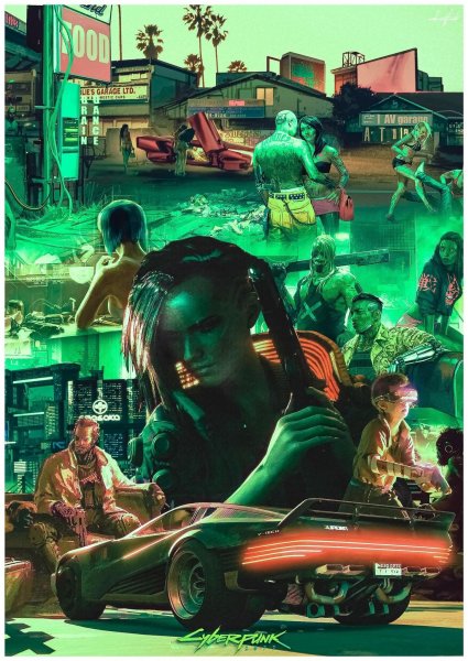 Cyberpunk 2077 Постер