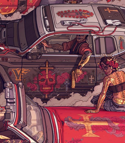 Cyberpunk 2077 Hologram