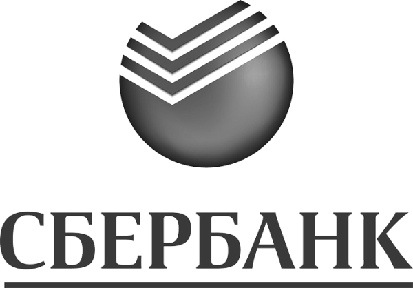 Логотип Сбербанка черно белый