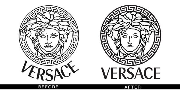 Версаче лого вектор