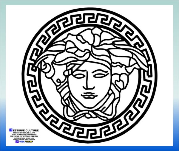 Знак Версаче вектор