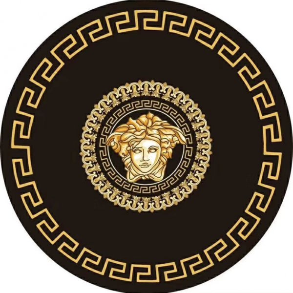 Versace логотип золотой