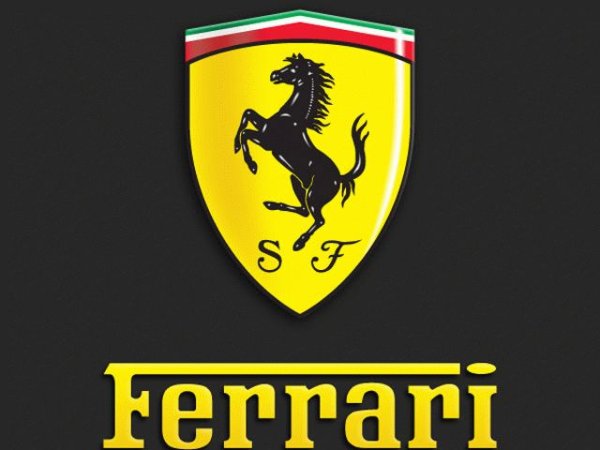 Ferrari надпись