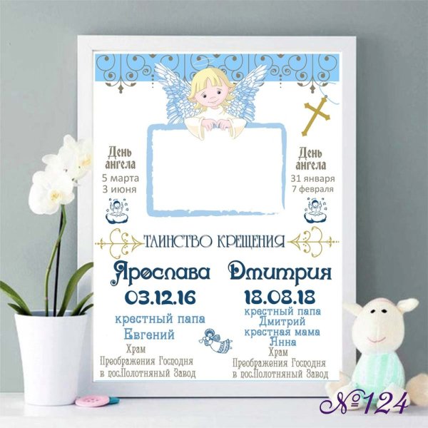 Метрика крещение