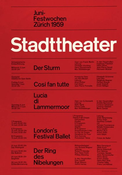 Швейцарский Интернациональный стиль в графическом дизайне